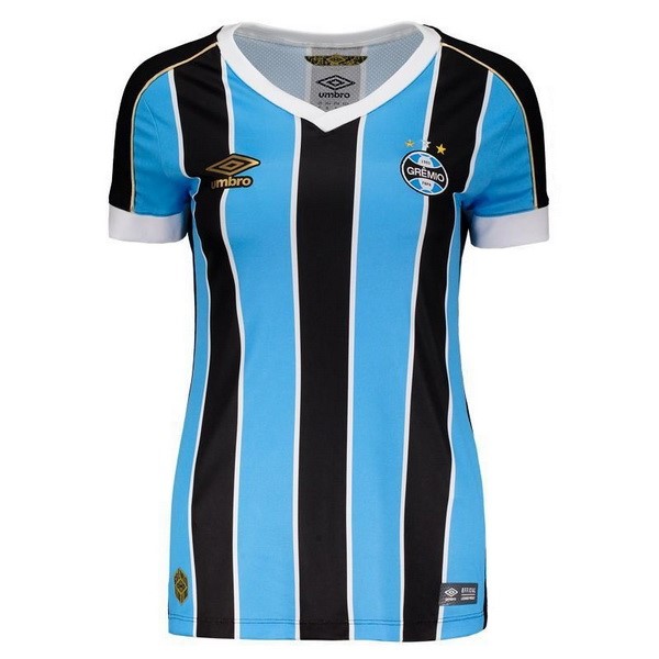 Camiseta Grêmio FBPA 1ª Mujer 2019/20 Azul
